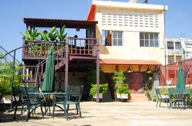 Hostal Luis V Santo Domingo Dominican Republic terrace